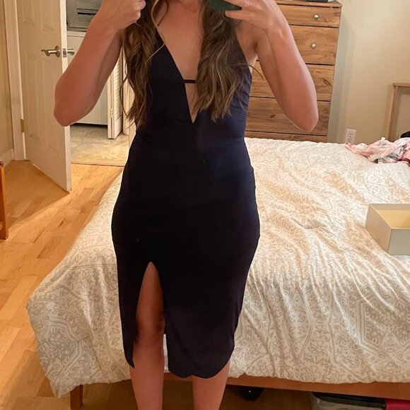 Lovers + Friends Dress in Navy (Small) - Picture 3 of 5
